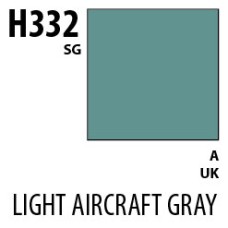 Mr Hobby Aqueous Hobby Colour H332 Light Aircraft Gray BS381C/627